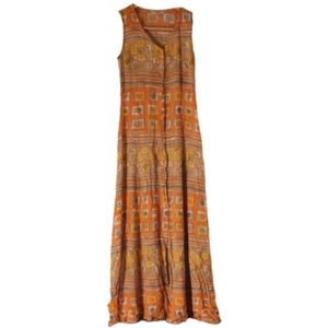 Stefanel | Printed Maxi Dress (S)